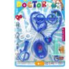 çocuk oyuncak doktor seti 7 parça oyuncak mavi renk