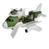 Uçak asker seti 1 uçak 2 araba 1 helikopter oyuncak uçak seti eğitici oyuncak