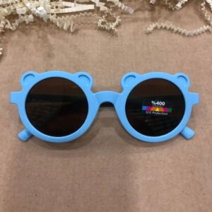 Licana uv korumalı unisex çocuk güneş gözlüğü ayıcık desenli